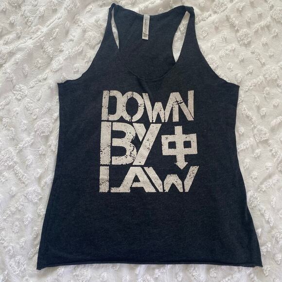 Down by Law Racerback Tank Top Womens Size Large Punk Rock Band Shirt - Picture 1 of 4